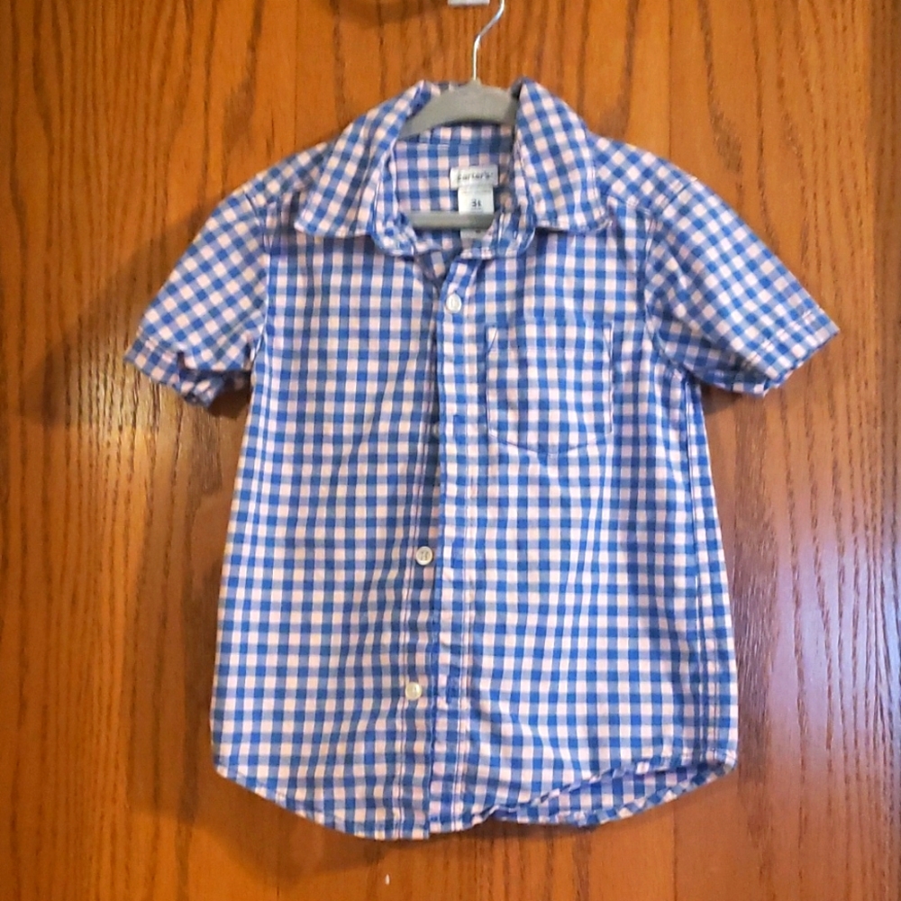 Boys button up shirt from Carter's